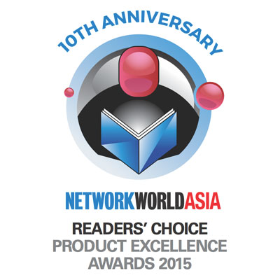 网络世界阅读者选择产品优异奖2015